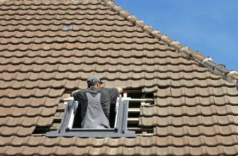 Pose de velux - Sacey